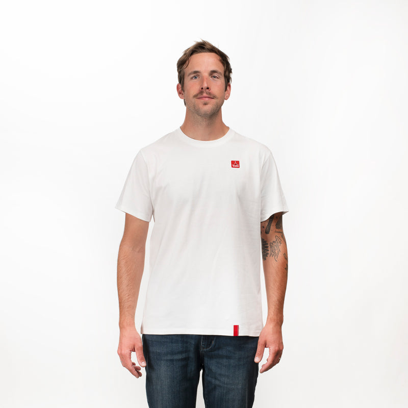 T-shirt - blanc - hommes - Wallis