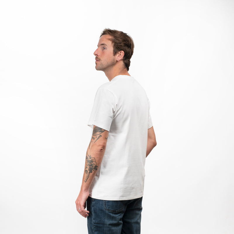 T-shirt - blanc - hommes - Valais