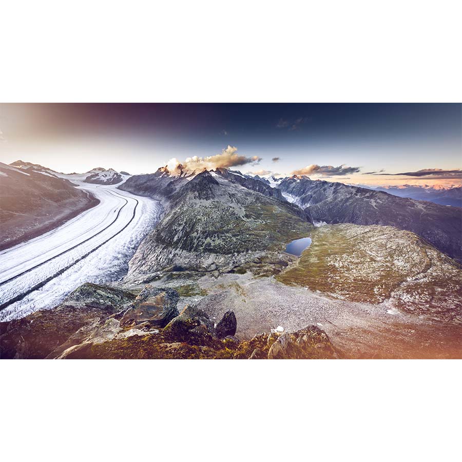 Aletschgletscher - Wandbild